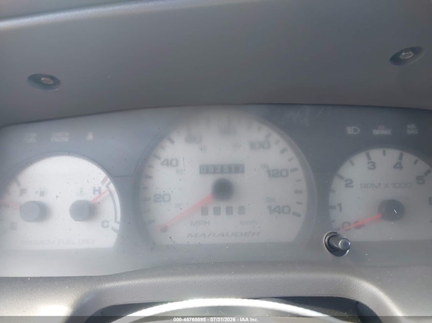 2004 Mercury Marauder VIN 2MEHM79V24X608722 IAAI salvage auction — Burn Engine, Junking Certificate (South Dakota), sold $1,650 on 2026-10-07 (photo 7)