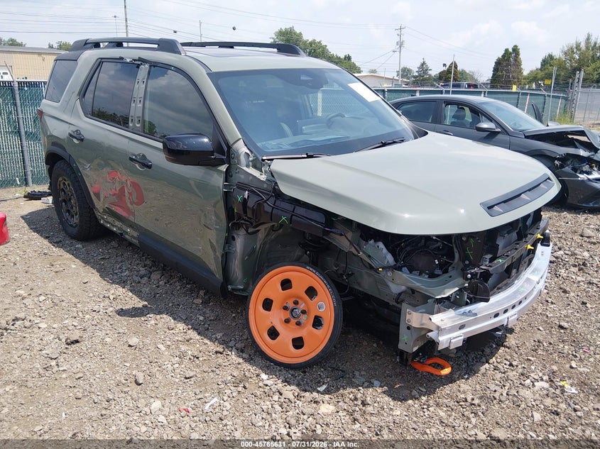 2026 Honda Passport VIN 5FNYF9H84TB067268 IAAI salvage auction — FRONT END, Salvage Title, sold $20,450 on 2026-08-26 (photo 1)