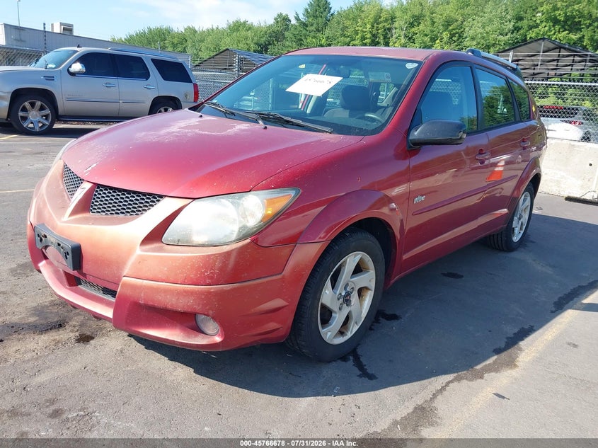 2003 Pontiac Vibe VIN 5Y2SL62803Z429497 IAAI salvage auction — NORMAL WEAR, Clear (Connecticut), sold $450 on 2026-08-21 (photo 2)