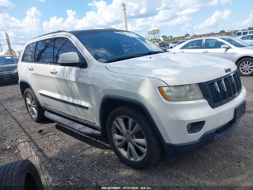 2012 Jeep Grand cherokee VIN 1C4RJFAG7CC341319 IAAI salvage auction — NORMAL WEAR, Clear (New Jersey), sold $875 on 2026-08-24 (photo 1)