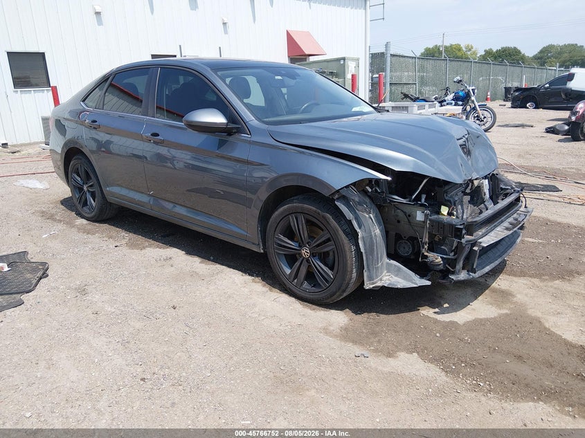 2023 Volkswagen Jetta VIN 3VW7M7BU1PM028664 IAAI salvage auction — FRONT END, Salvage Title, sold $3,200 on 2026-08-24 (photo 1)