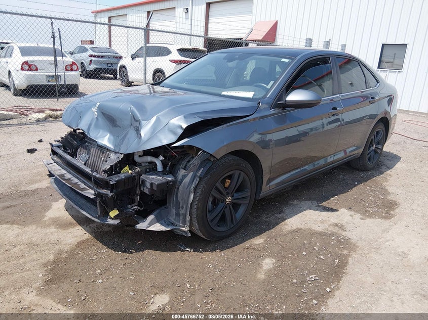 2023 Volkswagen Jetta VIN 3VW7M7BU1PM028664 IAAI salvage auction — FRONT END, Salvage Title, sold $3,200 on 2026-08-24 (photo 2)