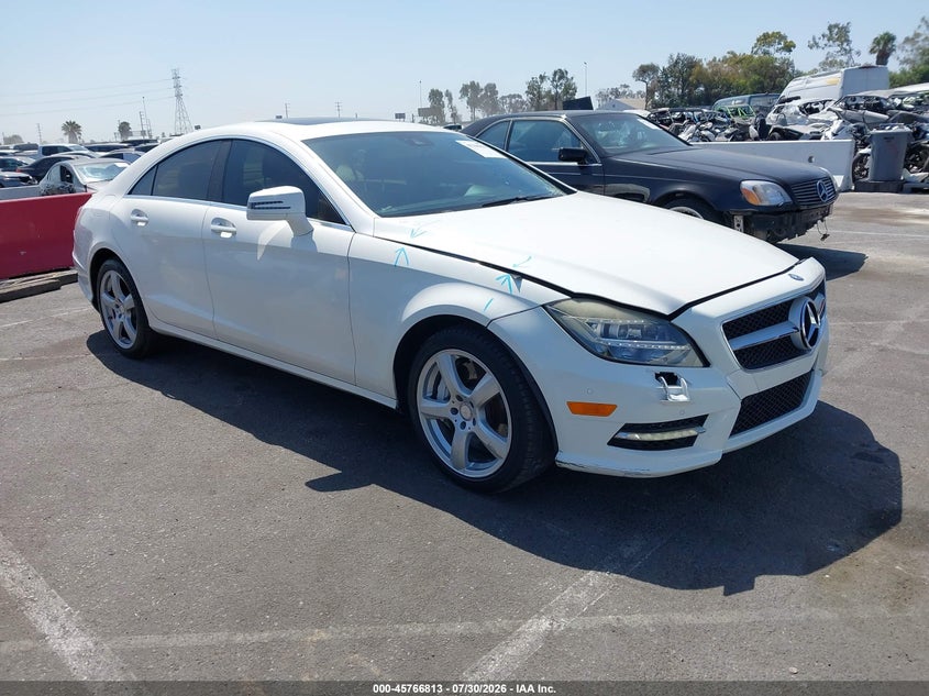2014 Mercedes-benz Cls-klasse VIN WDDLJ7DB6EA125767 IAAI salvage auction — LEFT SIDE, Salvage Title, sold $1,750 on 2026-08-13 (photo 1)