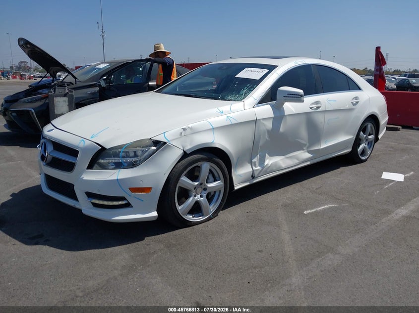 2014 Mercedes-benz Cls-klasse VIN WDDLJ7DB6EA125767 IAAI salvage auction — LEFT SIDE, Salvage Title, sold $1,750 on 2026-08-13 (photo 2)