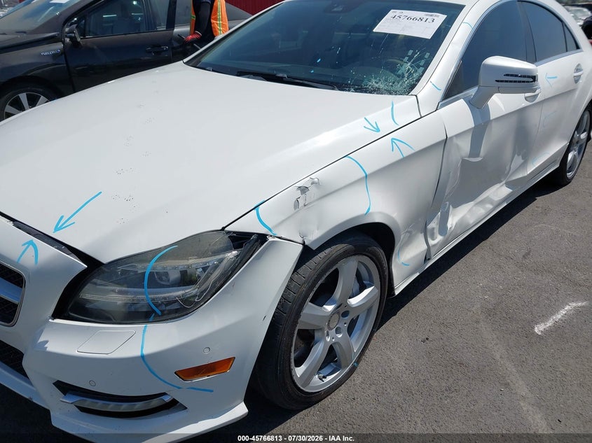 2014 Mercedes-benz Cls-klasse VIN WDDLJ7DB6EA125767 IAAI salvage auction — LEFT SIDE, Salvage Title, sold $1,750 on 2026-08-13 (photo 6)