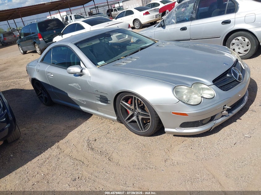2004 Mercedes-benz Sl-klasse amg VIN WDBSK74F54F071819 IAAI salvage auction — NORMAL WEAR, Clear-Dealer Only (Arizona), sold $4,650 on 2026-08-20 (photo 1)