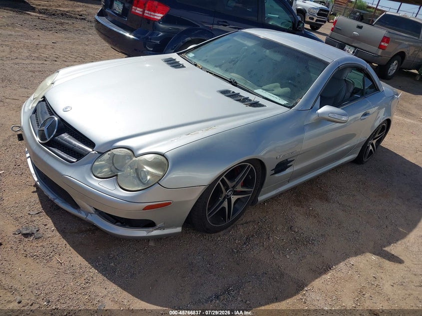 2004 Mercedes-benz Sl-klasse amg VIN WDBSK74F54F071819 IAAI salvage auction — NORMAL WEAR, Clear-Dealer Only (Arizona), sold $4,650 on 2026-08-20 (photo 2)