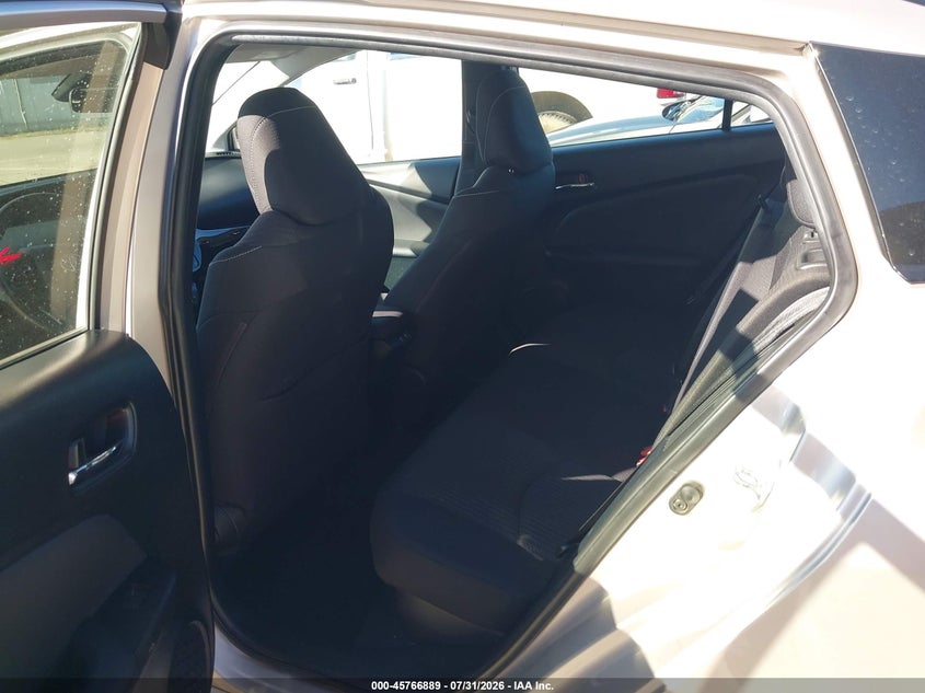 2021 Toyota Prius VIN JTDKAMFP7M3194791 IAAI salvage auction — UNKNOWN, Salvage Title, sold $13,450 on 2026-08-18 (photo 8)