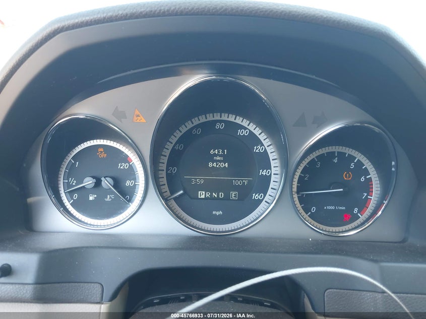 2011 Mercedes-benz C class VIN WDDGF5EB0BR150618 IAAI salvage auction — RIGHT SIDE, Salvage (California), sold $425 on 2026-08-19 (photo 7)