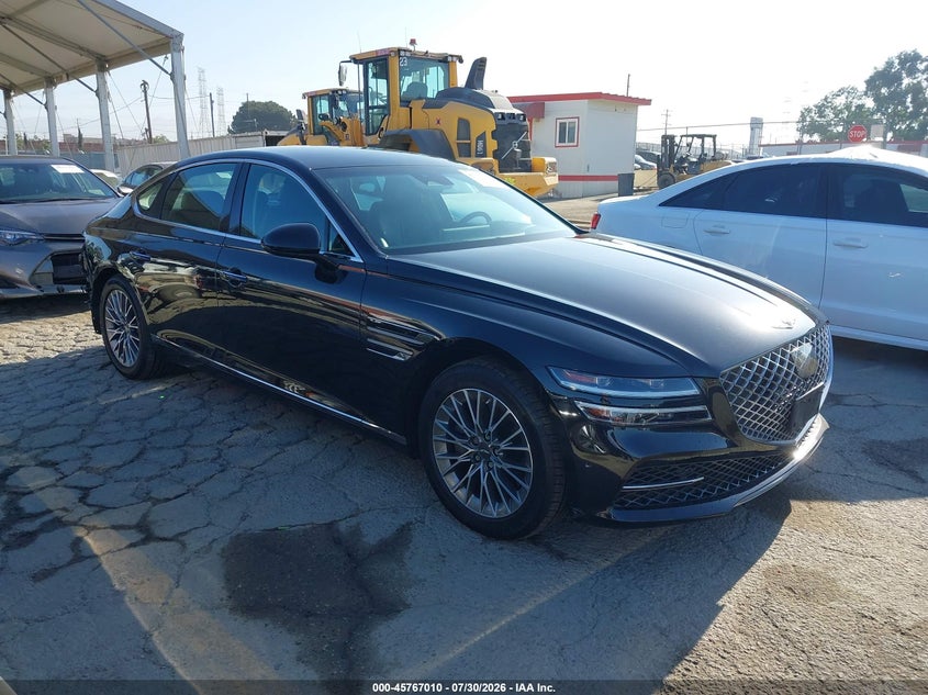 2021 Genesis G80 VIN KMTGB4SCXMU046278 — IAAI salvage auction photo