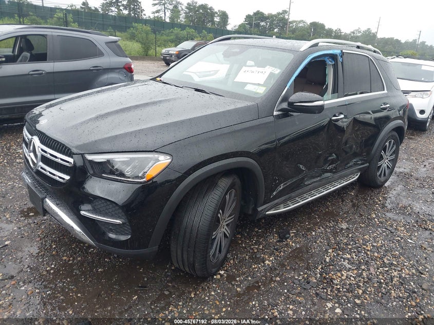 2025 Mercedes-benz Gle VIN 4JGFB4FB2SB315583 IAAI salvage auction — SIDE, Wait Title, sold $31,000 on 2026-09-14 (photo 2)