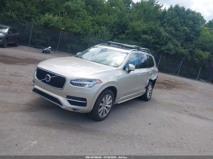 2016 Volvo Xc90 VIN YV4A22PK9G1038636 IAAI salvage auction — LEFT REAR, Salvage Title, sold $4,950 on 2026-08-21 (photo 2)