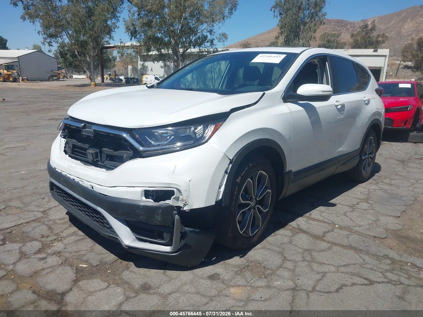 2021 Honda Cr-v VIN 2HKRW1H59MH411417 IAAI salvage auction — FRONT END, Salvage Title, sold $7,900 on 2026-08-21 (photo 2)