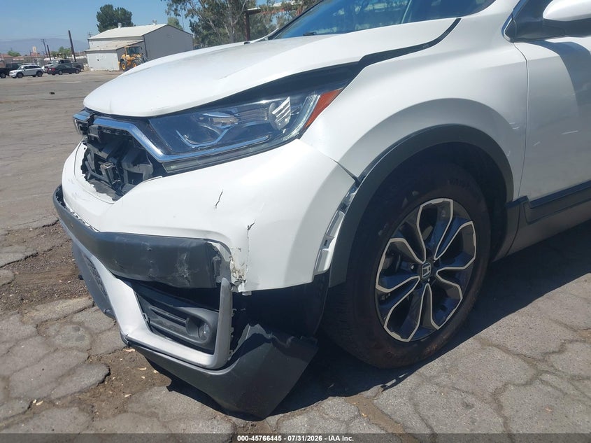 2021 Honda Cr-v VIN 2HKRW1H59MH411417 IAAI salvage auction — FRONT END, Salvage Title, sold $7,900 on 2026-08-21 (photo 6)