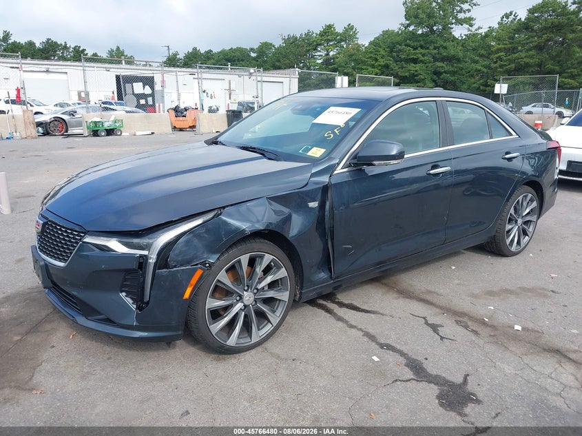 2021 Cadillac Ct4 VIN 1G6DK5RKXM0125352 IAAI salvage auction — LEFT FRONT, Salvage Title, sold $5,800 on 2026-08-24 (photo 6)