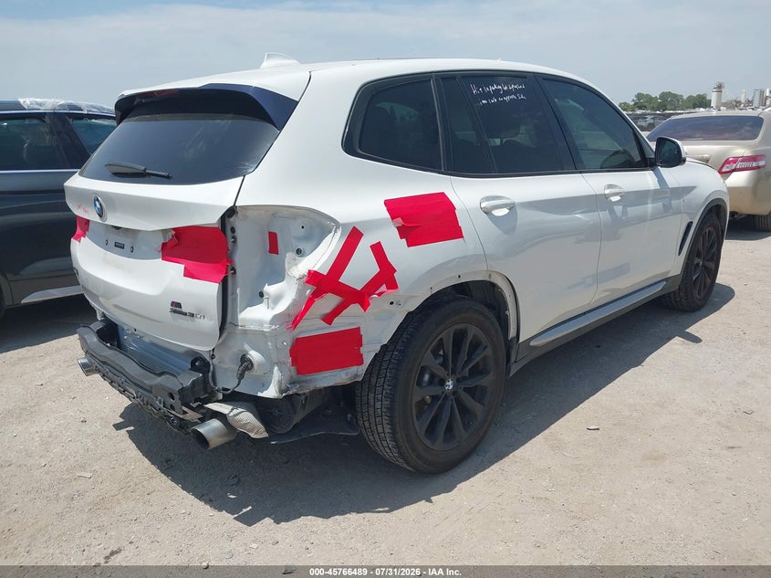 2019 BMW X3 VIN 5UXTR9C59KLR07070 IAAI salvage auction — REAR END, Salvage Title, sold $6,800 on 2026-09-15 (photo 4)
