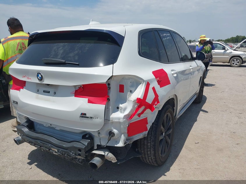 2019 BMW X3 VIN 5UXTR9C59KLR07070 IAAI salvage auction — REAR END, Salvage Title, sold $6,800 on 2026-09-15 (photo 6)