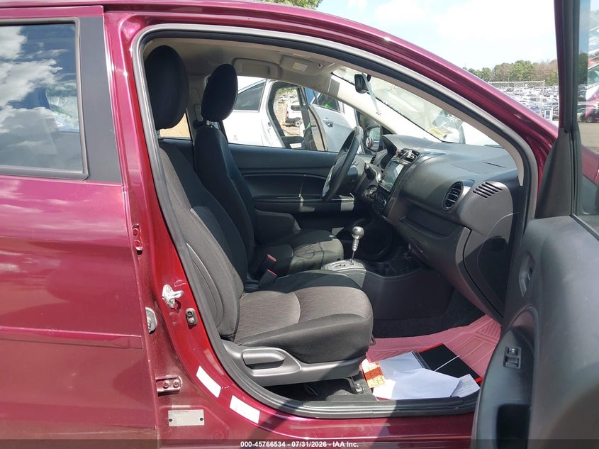 2022 Mitsubishi Mirage VIN ML32AUHJ8NH008742 IAAI salvage auction — Unknown, Salvage Title, sold $2,450 on 2026-09-23 (photo 5)