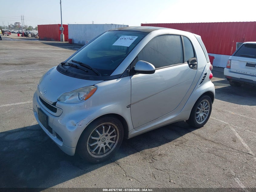 2011 Smart Fortwo VIN WMEEJ3BA3BK467125 IAAI salvage auction — NORMAL WEAR, Clear - Dealer Only (California), sold $800 on 2026-08-07 (photo 2)