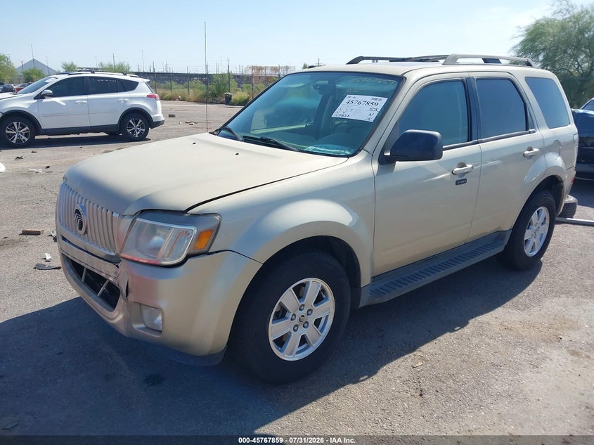 2011 Mercury Mariner VIN 4M2CN8B77BKJ06289 IAAI salvage auction — FRONT & REAR, Salvage (Arizona), sold $550 on 2026-10-05 (photo 2)