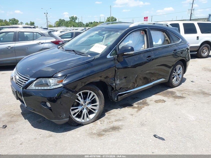 2014 Lexus Rx VIN 2T2ZK1BA0EC136893 IAAI salvage auction — LEFT SIDE, Wait Title, sold $6,950 on 2026-08-27 (photo 2)