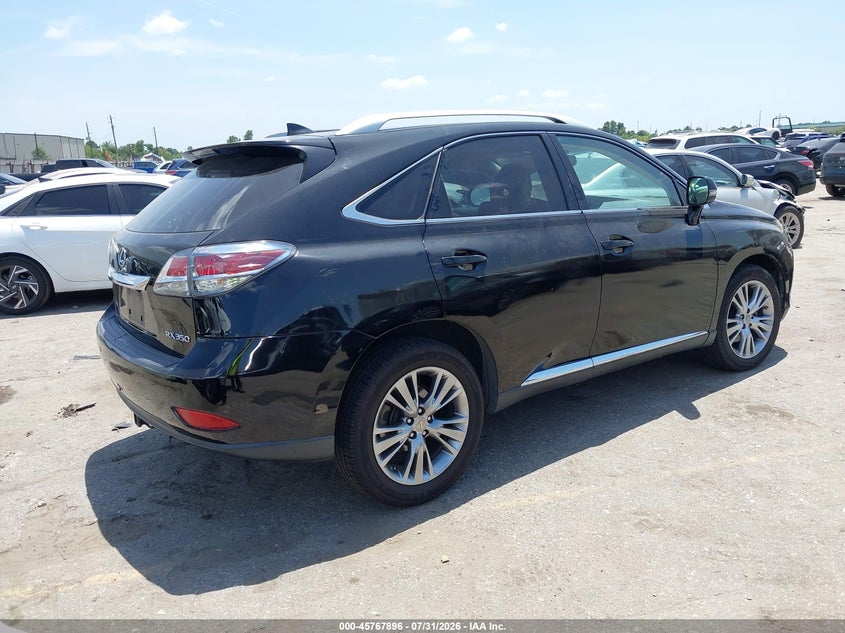 2014 Lexus Rx VIN 2T2ZK1BA0EC136893 IAAI salvage auction — LEFT SIDE, Wait Title, sold $6,950 on 2026-08-27 (photo 4)