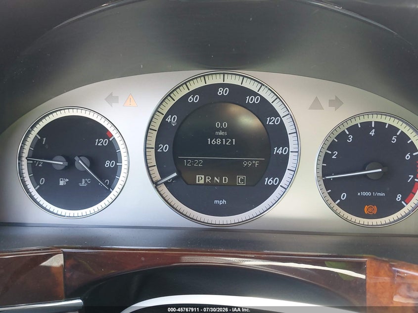 2010 Mercedes-benz Glk-class VIN WDCGG5GB6AF376886 IAAI salvage auction — REAR END, Salvage (California), sold $1,550 on 2026-08-13 (photo 7)