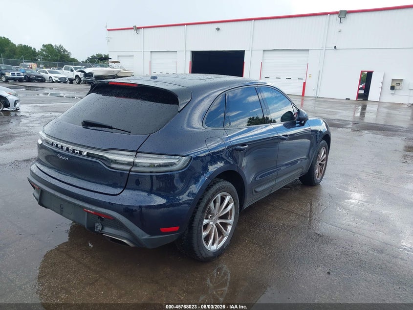 2023 Porsche Macan VIN WP1AA2A54PLB17675 IAAI salvage auction — ELECTRICAL, Rebuildable (Florida), sold $22,100 on 2026-08-10 (photo 4)