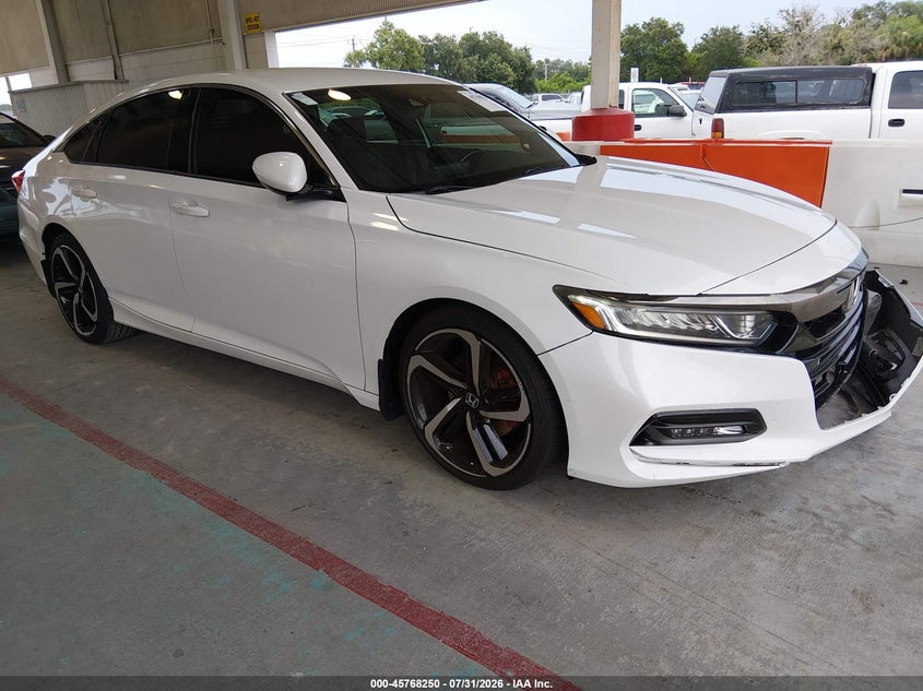 2018 Honda Accord VIN 1HGCV1F3XJA242328 — IAAI salvage auction photo