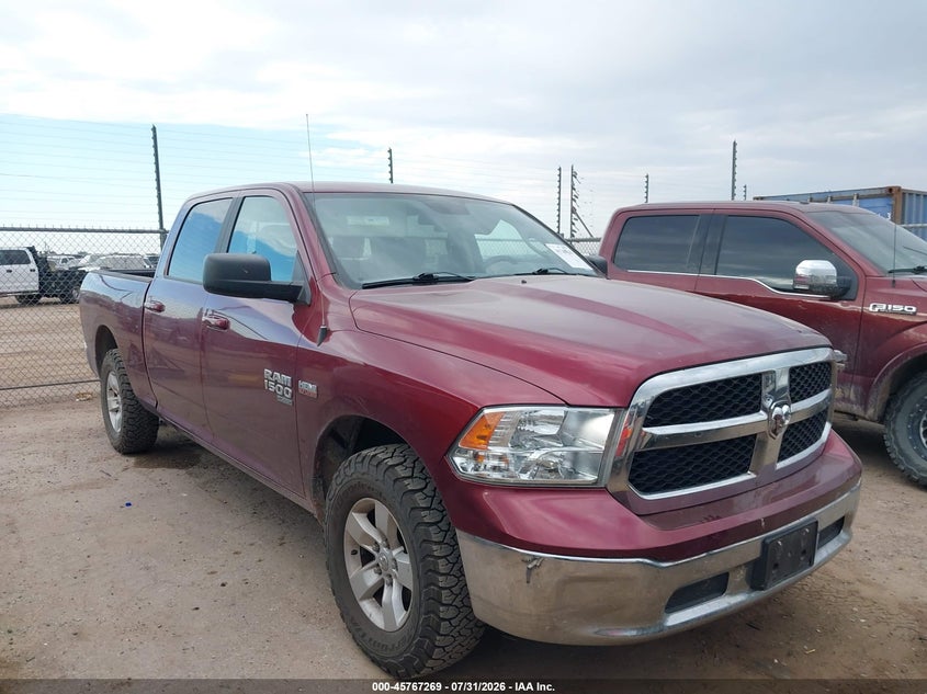 2020 Ram 1500 VIN 1C6RR7TT9LS106605 IAAI salvage auction — SIDE, Salvage Title, sold $6,300 on 2026-10-02 (photo 1)