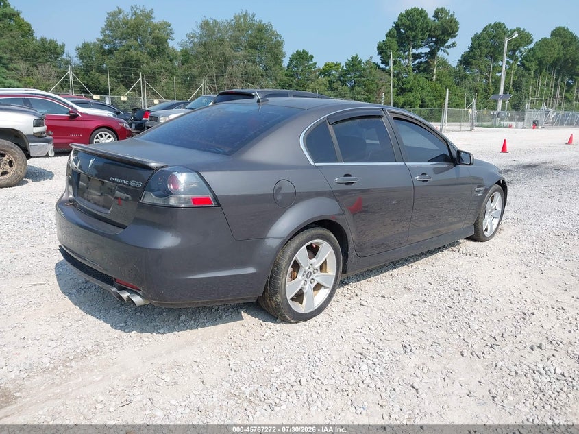2008 Pontiac G8 VIN 6G2EC57Y68L121056 IAAI salvage auction — WATER/FLOOD, Salvage (Tennessee), sold $925 on 2026-09-08 (photo 4)