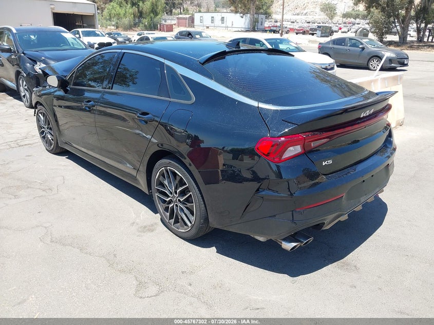 2023 Kia K5 VIN 5XXG44J85PG199635 IAAI salvage auction — FRONT END, Salvage Title, sold $3,775 on 2026-08-29 (photo 3)