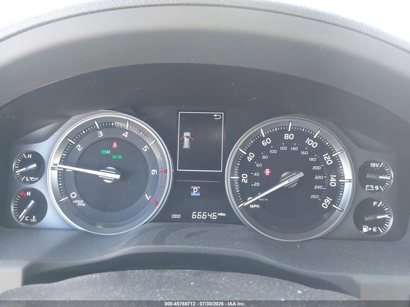 2018 Toyota Land cruiser VIN JTMCY7AJ3J4070396 IAAI salvage auction — FRONT END, Wait Title, sold $38,200 on 2026-08-19 (photo 7)