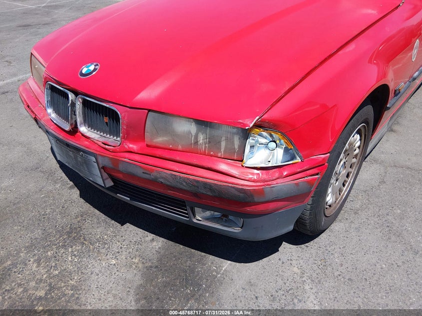 1994 BMW 3 series VIN WBABK6323RED15832 IAAI salvage auction — LEFT FRONT, Salvage (California), sold $950 on 2026-08-20 (photo 6)