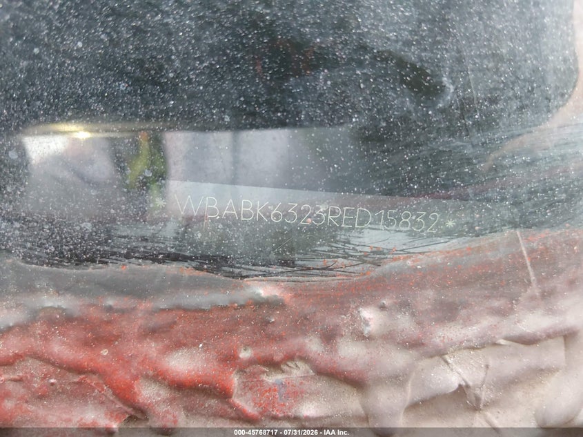1994 BMW 3 series VIN WBABK6323RED15832 IAAI salvage auction — LEFT FRONT, Salvage (California), sold $950 on 2026-08-20 (photo 9)