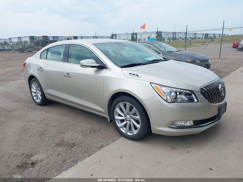 2016 Buick Lacrosse VIN 1G4GD5G31GF186795 IAAI salvage auction — HAIL, Clear (North Dakota), sold $3,550 on 2026-08-29 (photo 1)