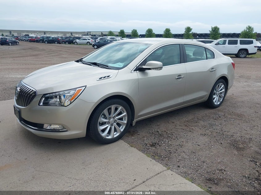 2016 Buick Lacrosse VIN 1G4GD5G31GF186795 IAAI salvage auction — HAIL, Clear (North Dakota), sold $3,550 on 2026-08-29 (photo 2)