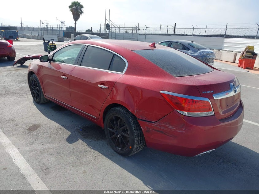 2013 Buick Lacrosse VIN 1G4GC5E39DF306313 IAAI salvage auction — FRONT & REAR, Salvage Title, sold $775 on 2026-08-23 (photo 3)