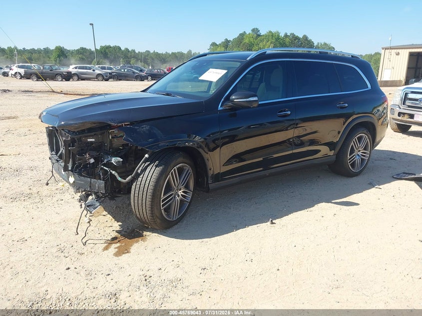 2024 Mercedes-benz Gls-klasse VIN 4JGFF5KE1RB034766 IAAI salvage auction — FRONT END, Wait Title, sold $34,025 on 2026-08-31 (photo 2)