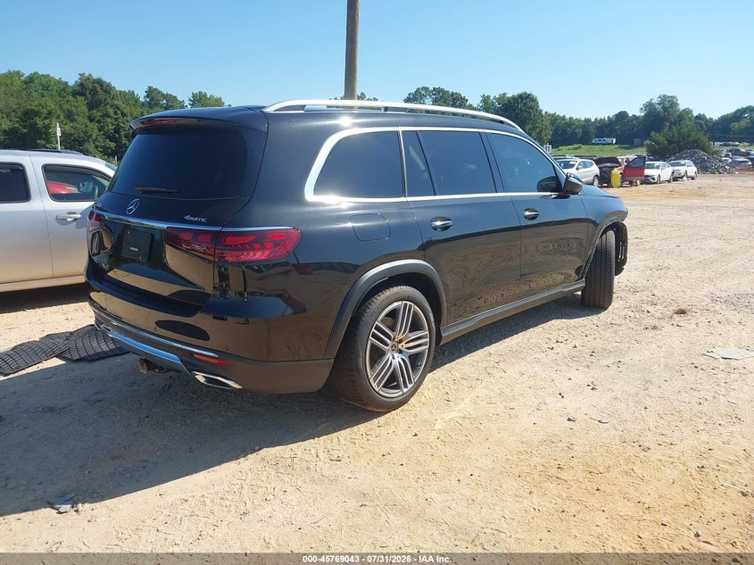 2024 Mercedes-benz Gls-klasse VIN 4JGFF5KE1RB034766 IAAI salvage auction — FRONT END, Wait Title, sold $34,025 on 2026-08-31 (photo 4)