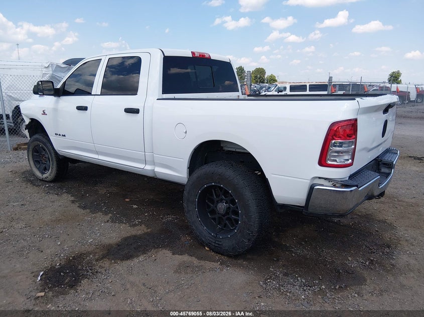 2020 Ram 2500 VIN 3C6UR5CL9LG231285 IAAI salvage auction — FRONT & REAR, Salvage (Arkansas), sold $8,800 on 2026-08-27 (photo 3)