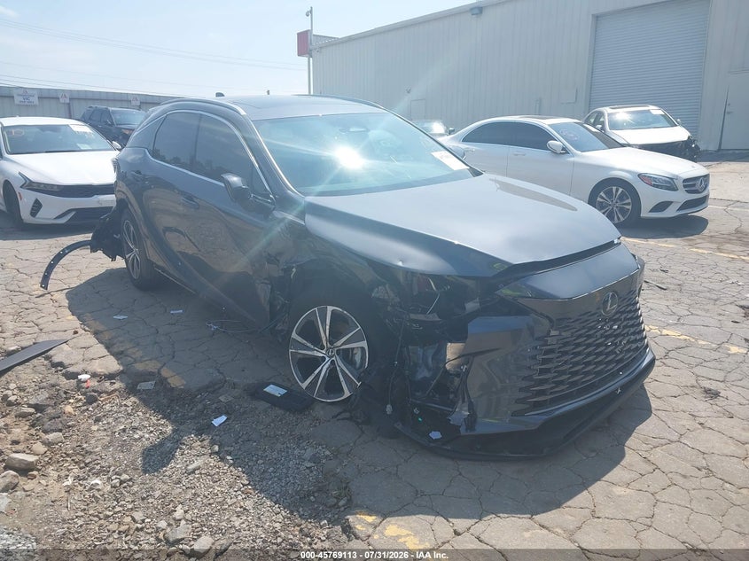 2025 Lexus Rx VIN 2T2BBMCA8SC087536 — IAAI salvage auction photo