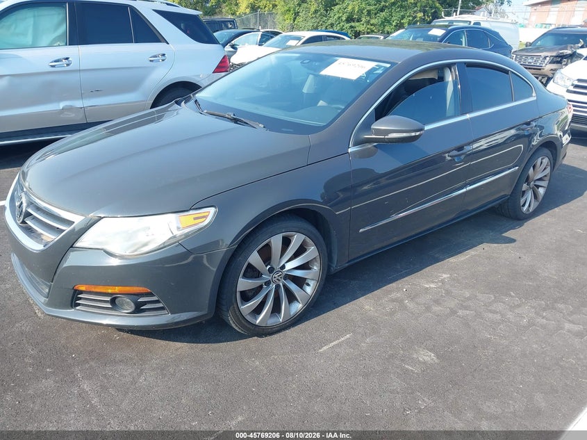 2012 Volkswagen Passat cc VIN WVWHN7AN1CE503079 IAAI salvage auction — NORMAL WEAR, Clear (Tennessee), sold $375 on 2026-08-13 (photo 2)