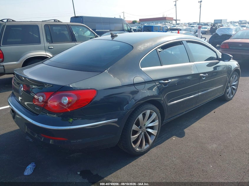 2012 Volkswagen Passat cc VIN WVWHN7AN1CE503079 IAAI salvage auction — NORMAL WEAR, Clear (Tennessee), sold $375 on 2026-08-13 (photo 4)