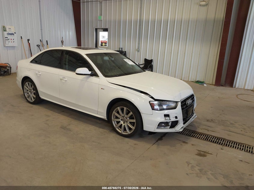 2016 Audi A4 VIN WAUBFAFL7GN018262 IAAI salvage auction — FRONT END, Salvage Title, sold $1,350 on 2026-08-24 (photo 1)