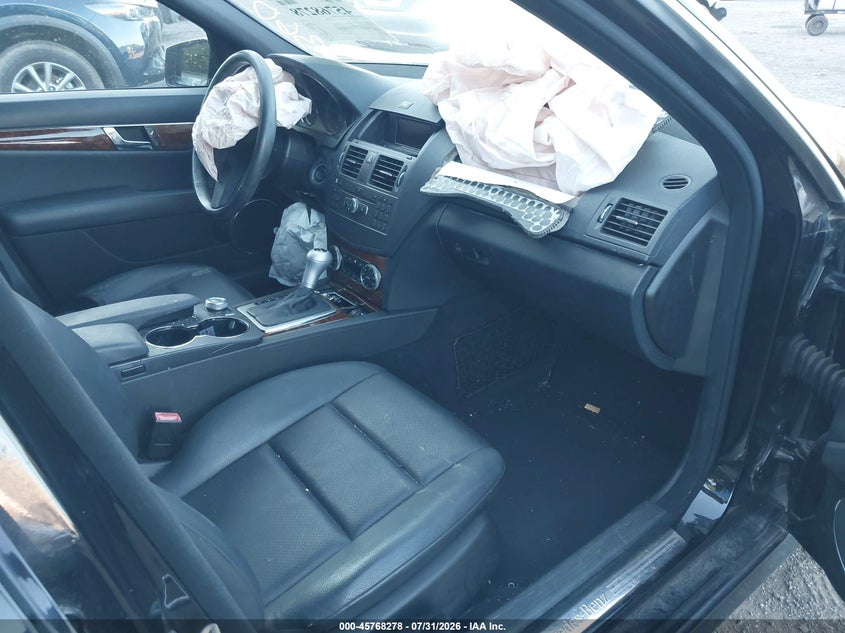 2011 Mercedes-benz C-klasse VIN WDDGF5EB9BR141920 IAAI salvage auction — FRONT END, Salvage - Greater Than 75% (Maryland), sold $475 on 2026-08-15 (photo 5)