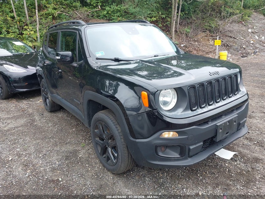 2017 Jeep Renegade VIN ZACCJBBB1HPE82049 IAAI salvage auction — NORMAL WEAR, Clear (Rhode Island), sold $2,400 on 2026-08-11 (photo 1)