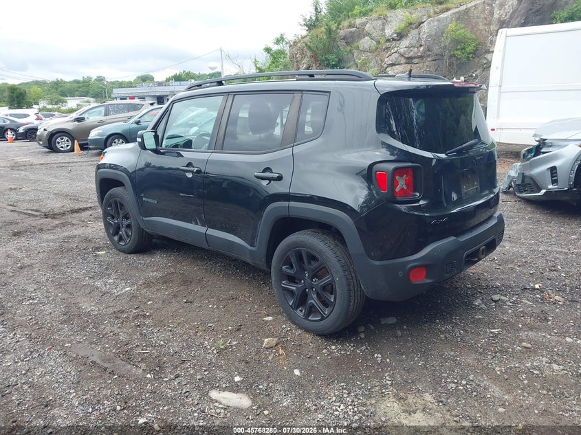 2017 Jeep Renegade VIN ZACCJBBB1HPE82049 IAAI salvage auction — NORMAL WEAR, Clear (Rhode Island), sold $2,400 on 2026-08-11 (photo 3)