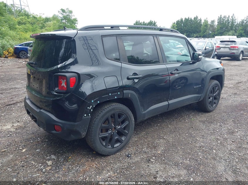 2017 Jeep Renegade VIN ZACCJBBB1HPE82049 IAAI salvage auction — NORMAL WEAR, Clear (Rhode Island), sold $2,400 on 2026-08-11 (photo 4)