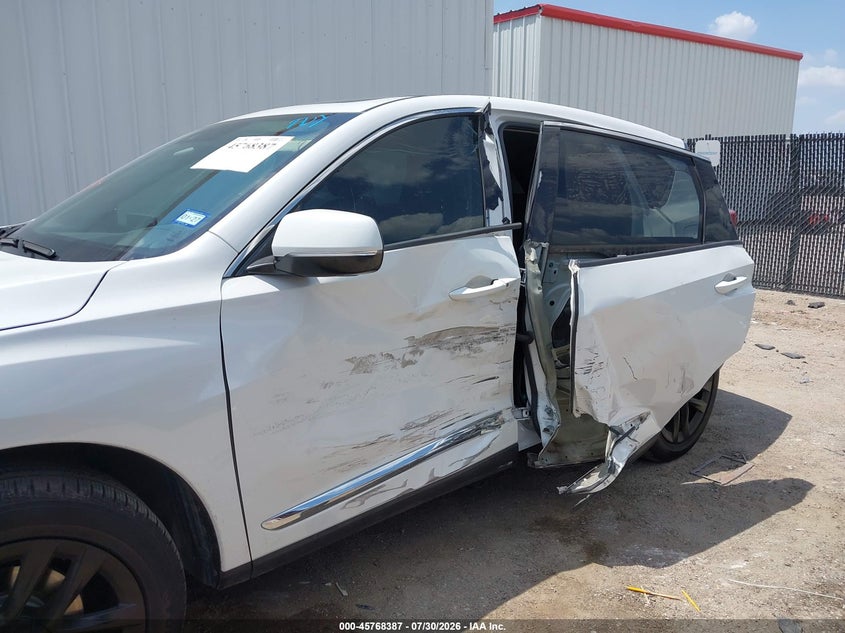 2020 Acura Rdx VIN 5J8TC2H70LL030122 IAAI salvage auction — SIDE, Wait Title, sold $10,100 on 2026-10-15 (photo 6)